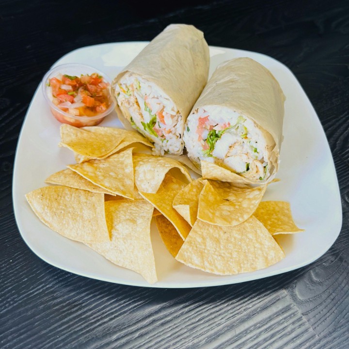 Grilled Shrimp Wrap