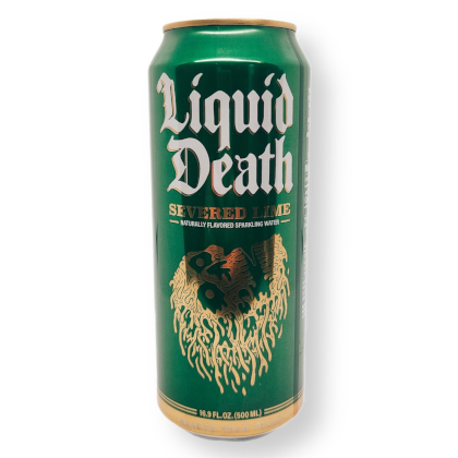 Liquid Death Severed Lime Sparkling Water