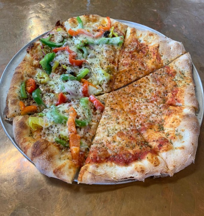 Medium Half/Half Specialty Pizza