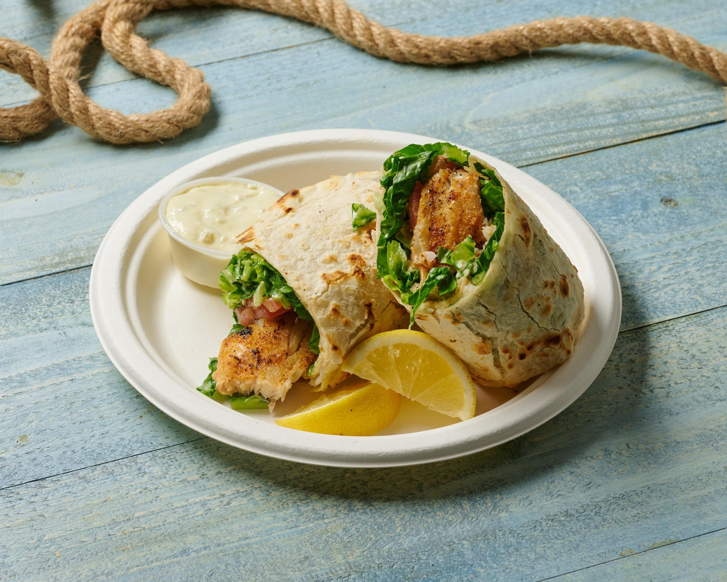 GRILLED FISH WRAP