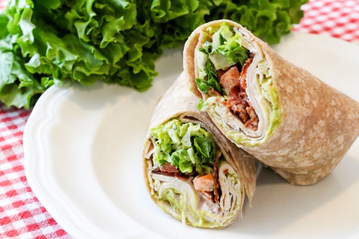 Turkey Avocado Bacon Wrap