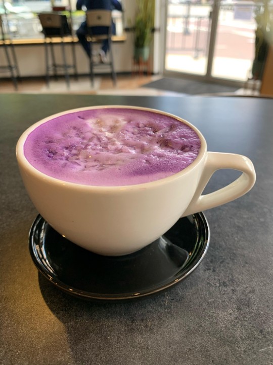 Ube Macapuno Latte