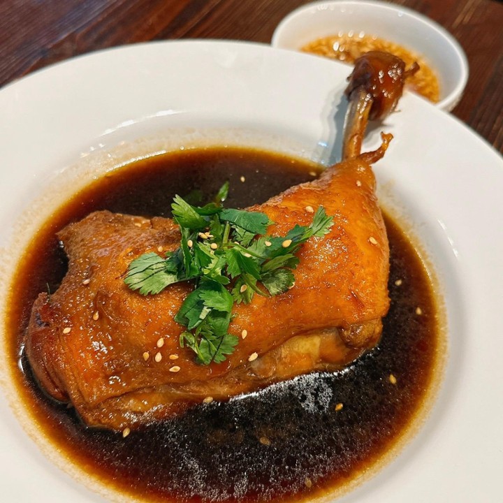 Steamed Chicken Drumsticks  with Soy Sauce Lunch