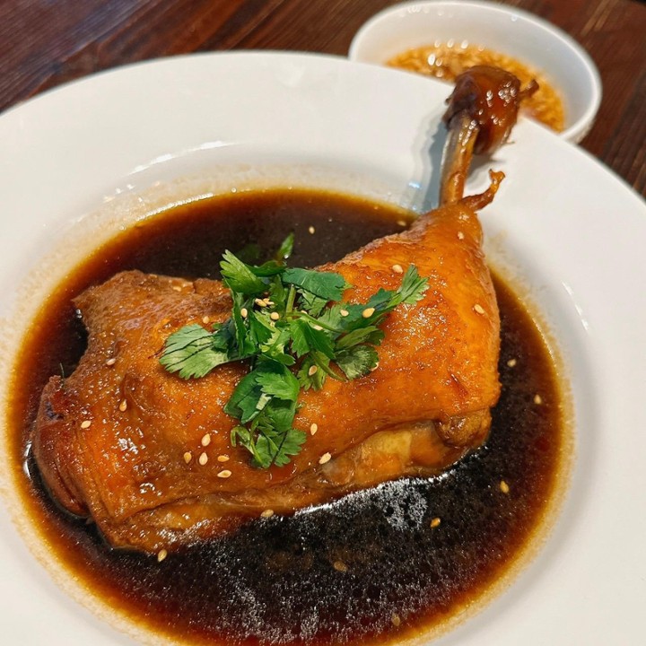 Steamed Chicken Drumsticks  with Soy Sauce