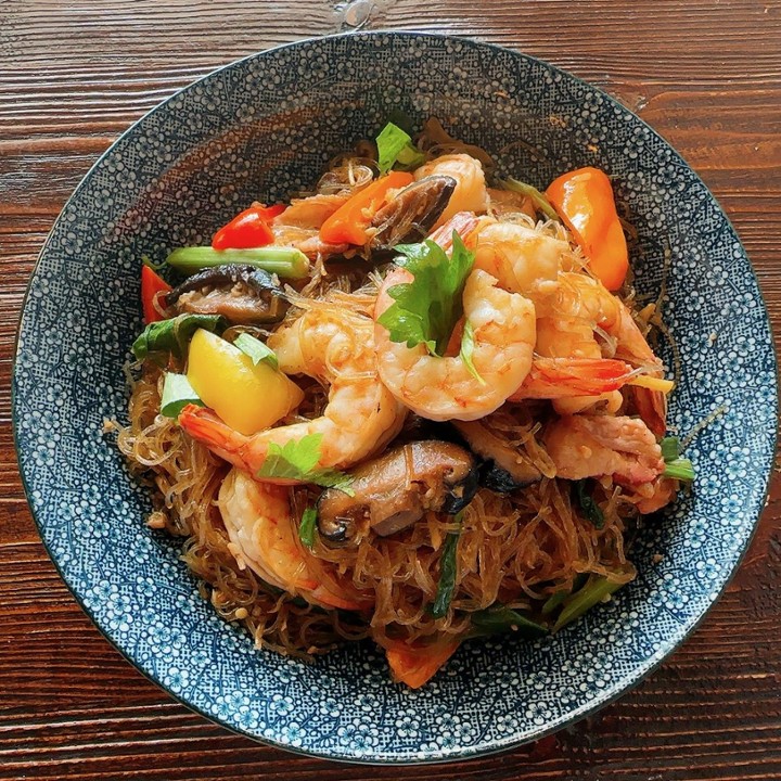 Baked Shrimp with Glass Noodles