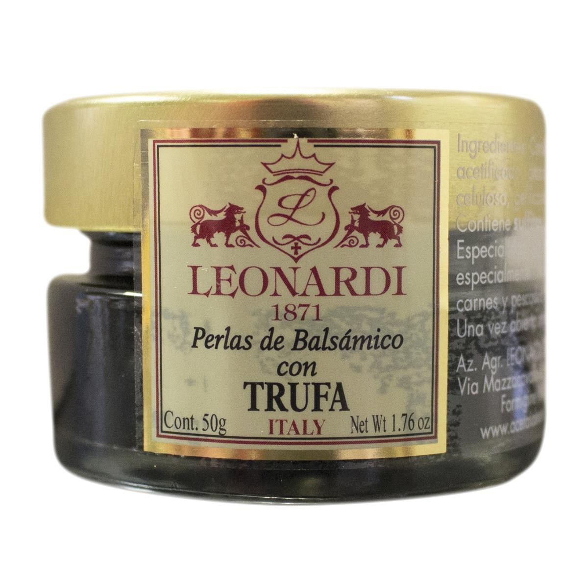 Leonardi White Balsamic Vinegar Pearls with Truffle Flavouring