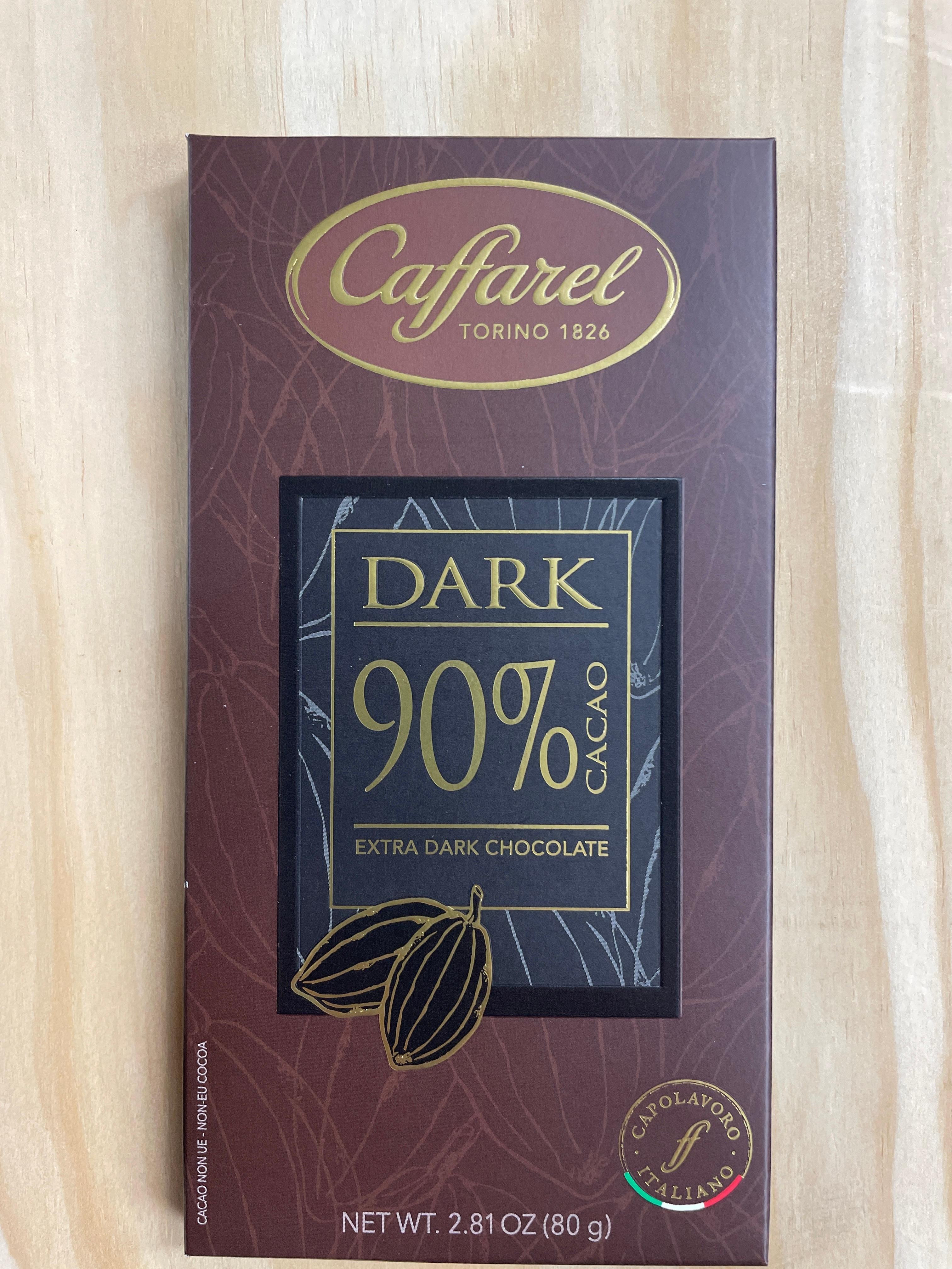 Caffarel extra dark 90% Bar 80gr