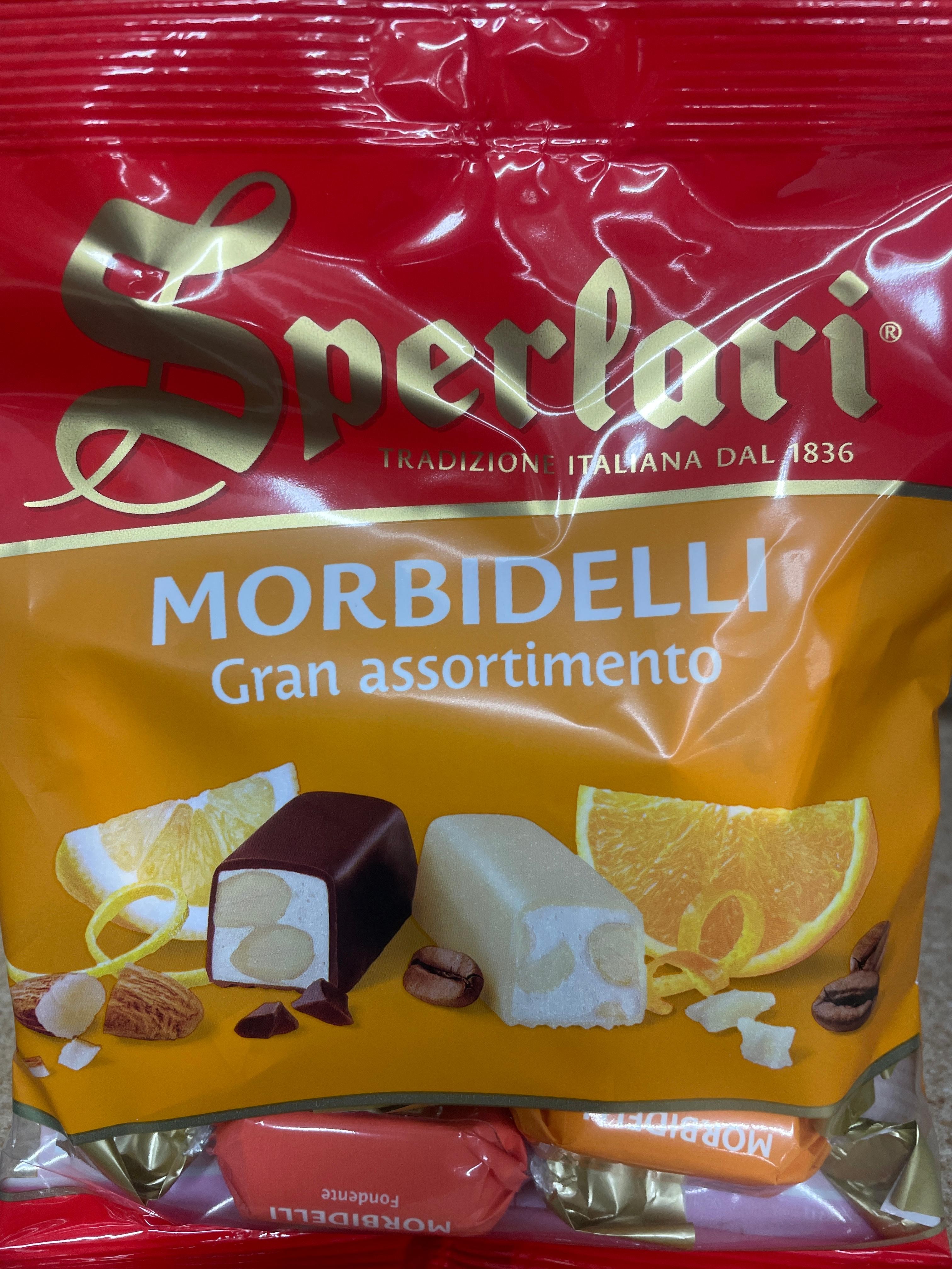 Sperlari, Morbidelli soft nougat almond bites assorted bag 4.12 oz