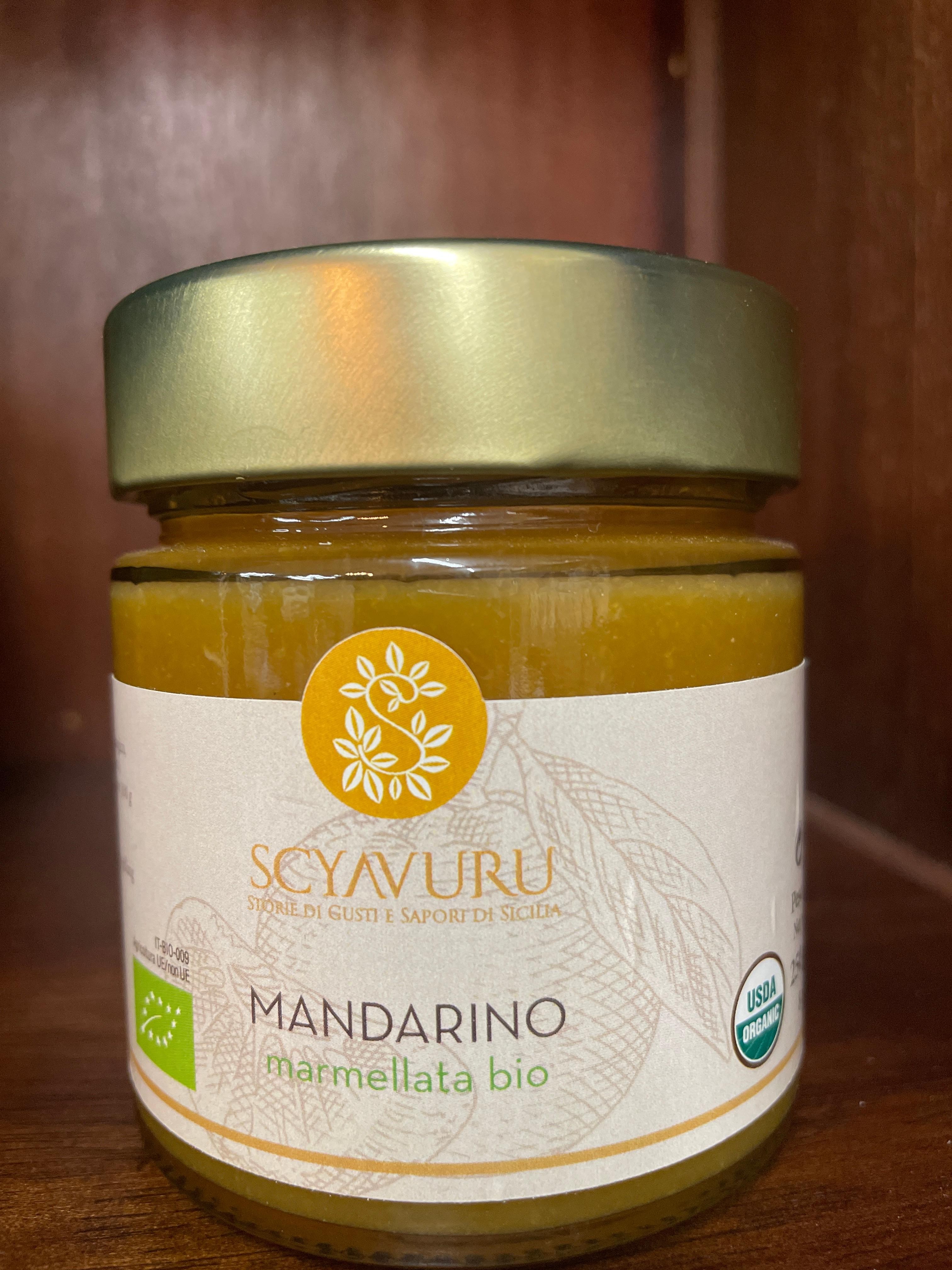 Scyavuru Organic Sicilian Mandarin Marmalade