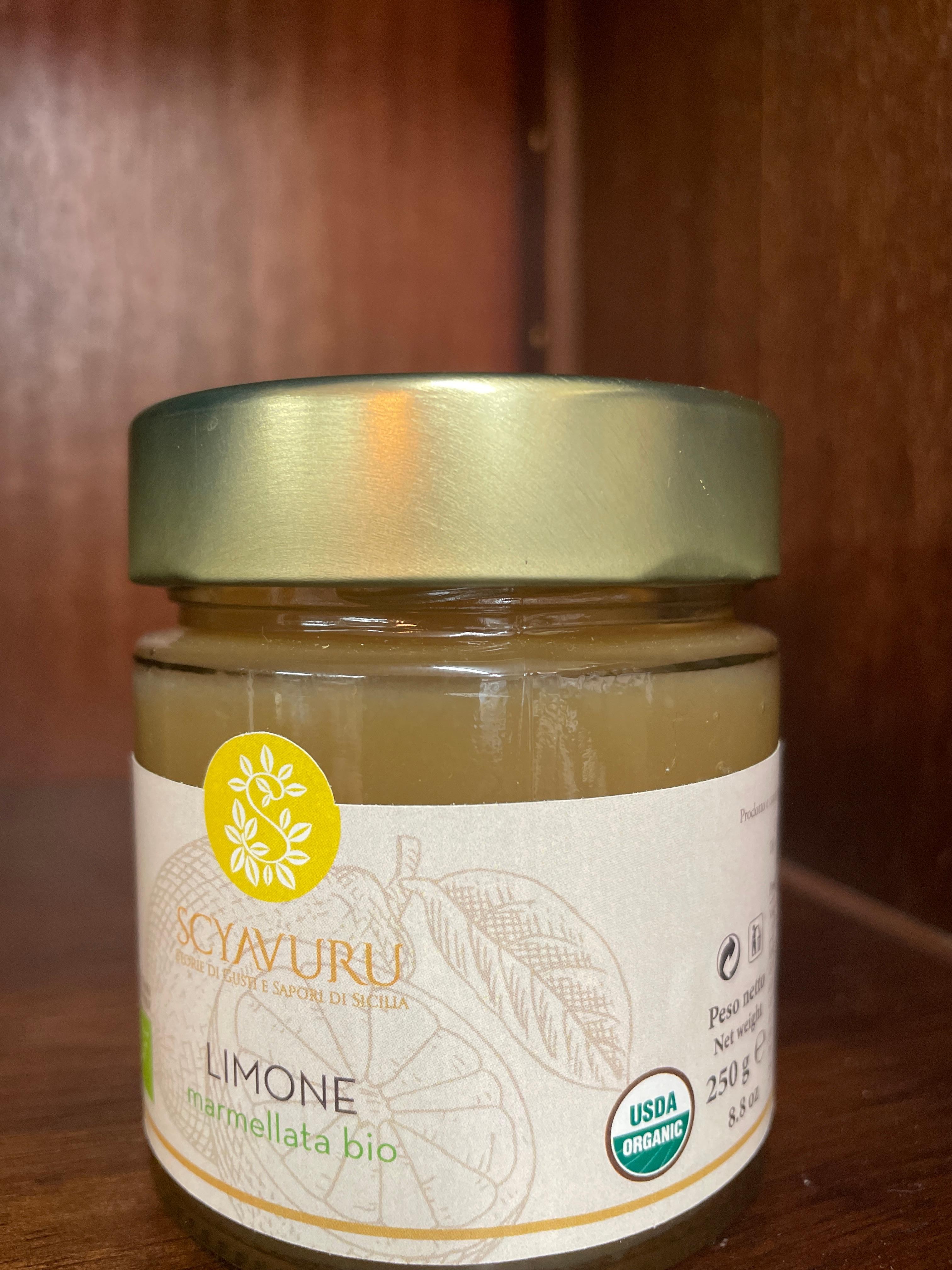 Scyavuru Organic Sicilian Lemon Marmalade