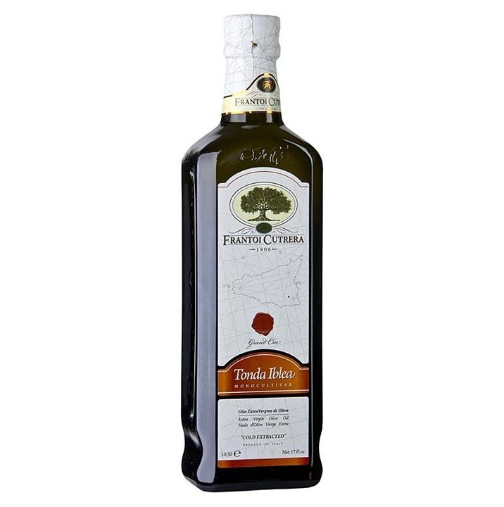 Frantoi Cutrera Grand Cru, Extra Virgin Olive Oil, 100% Tonda Iblea - 500ml