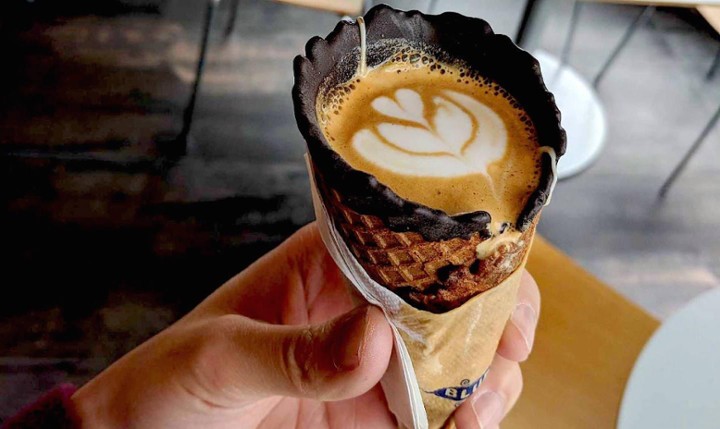 Cone And Coffee