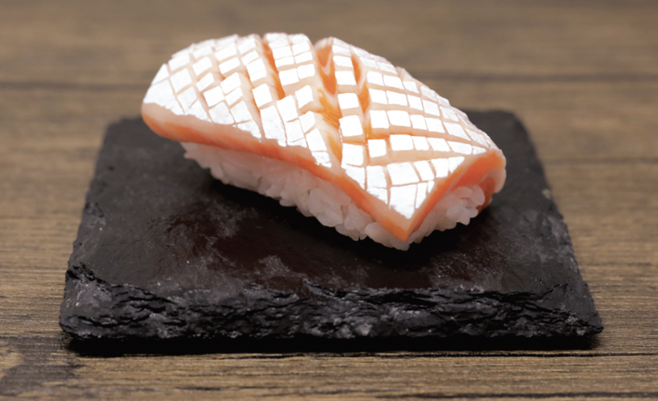 Salmon Belly Sushi (Sake Toro)