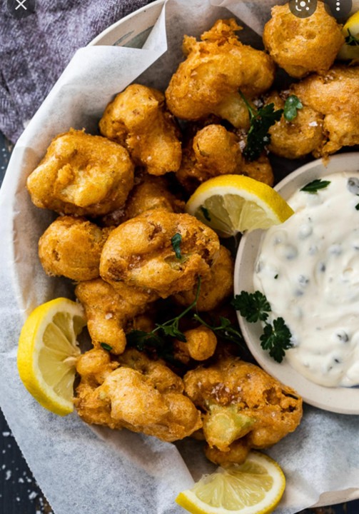 Battered Cauliflower w/ranch