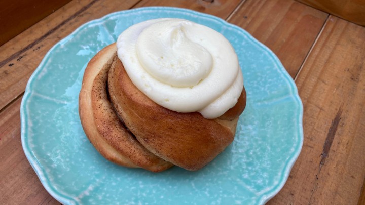 Jumbo Cinnamon Roll with Cream Cheese Icing