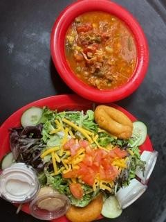 Lg Brunswick Stew & Salad