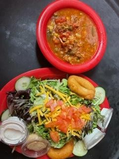 Brunswick Stew & Salad