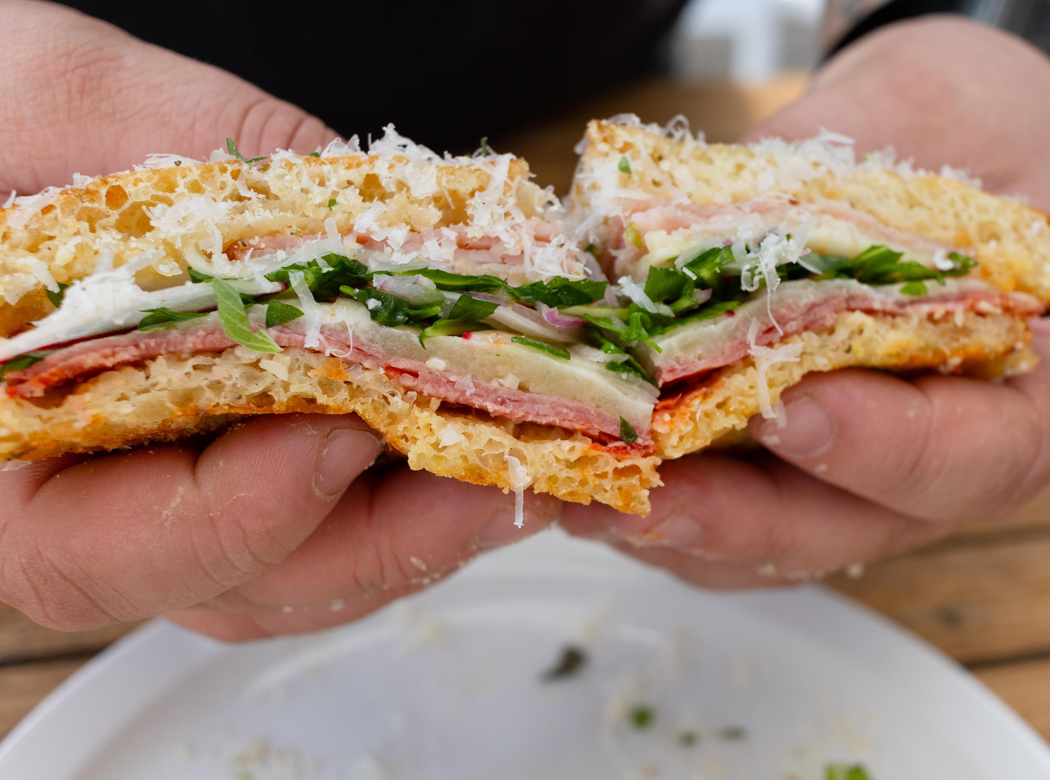 *New* Italian Grinder Pizza Sandwich
