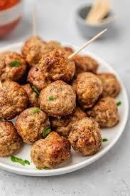 Mini Meatballs- VEGAN, NON GMO GLUTEN-FREE