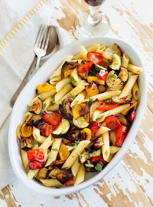 Pasta Salad with Roasted Vegetables