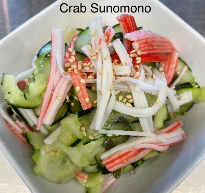 Crab Sunomono