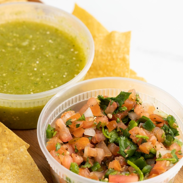 Salsa with chips