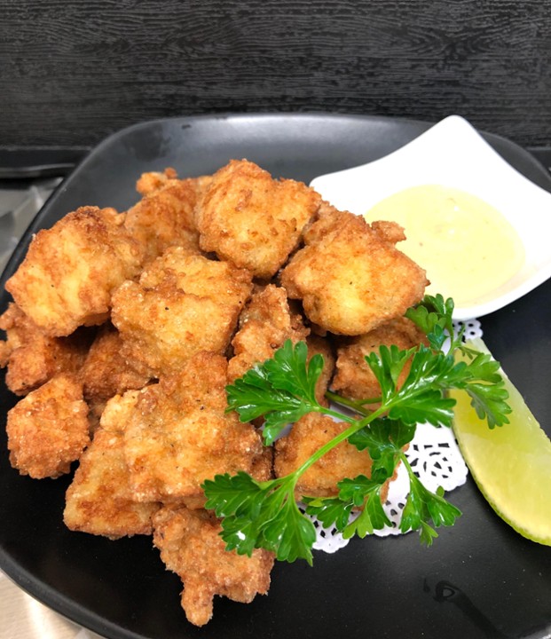 Karaage (Japanese style fried "chicken")