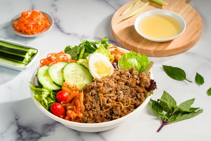 Salad - Beef bulgogi with kimchi