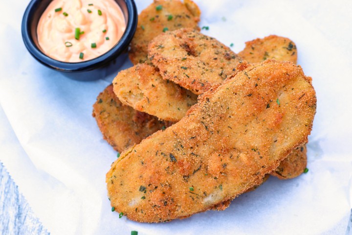 Homemade Fried Pickles