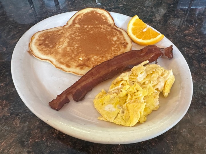 Kid's breakfast plate