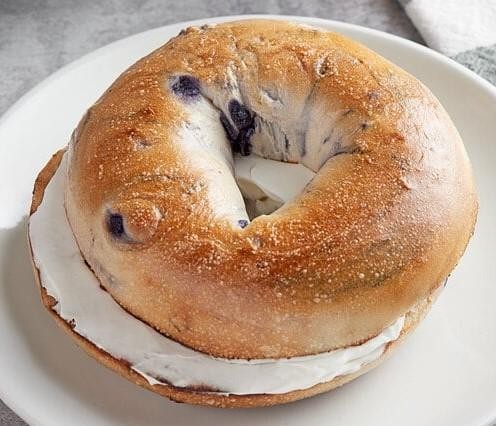 TOASTED BAGEL - BLUEBERRY