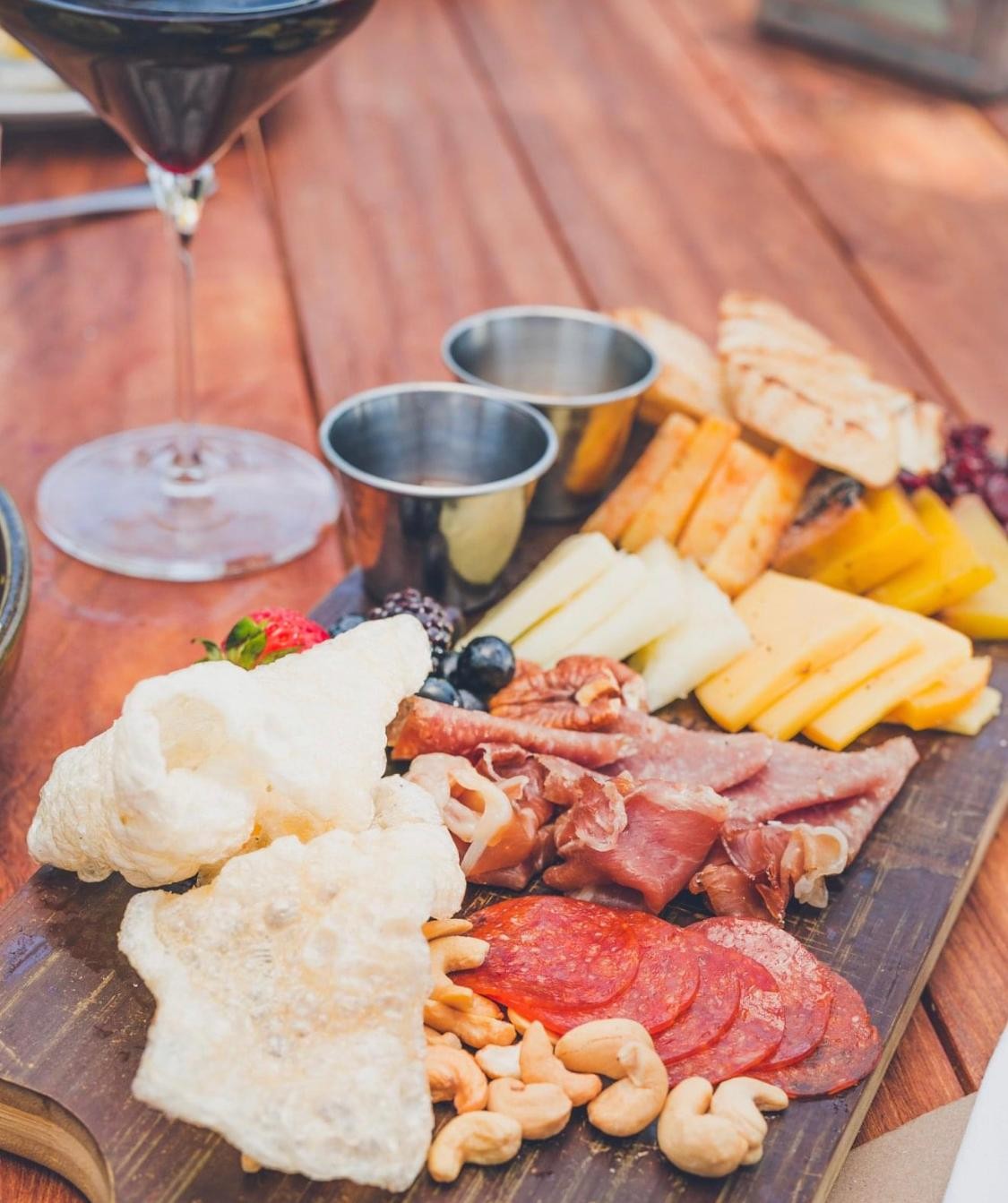 Cheese & Meat Charcuterie Board