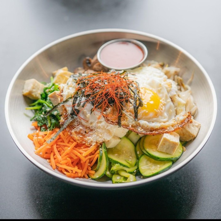 Vegetarian High Protein Bibimbap