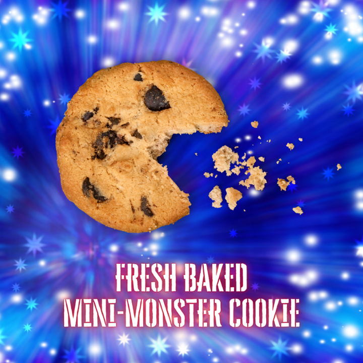 Single Fresh Baked Mini-MONSTER Cookie