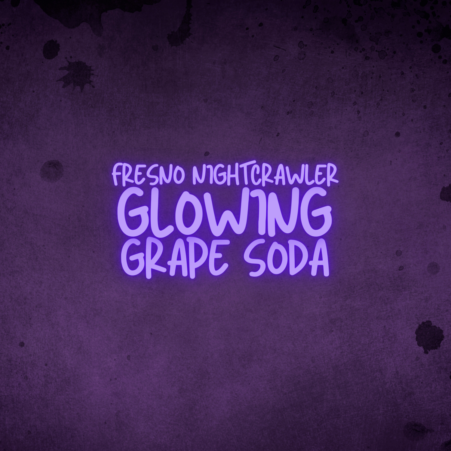 Fresno Nightcrawler Glowing Grape Soda