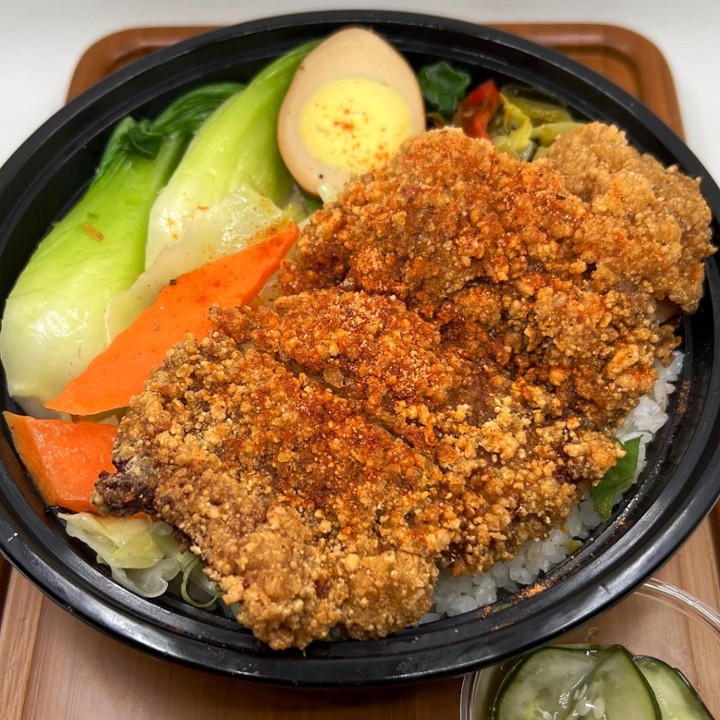Lunch Special Fried Chicken Thigh Bento 鷄腿超值便當
