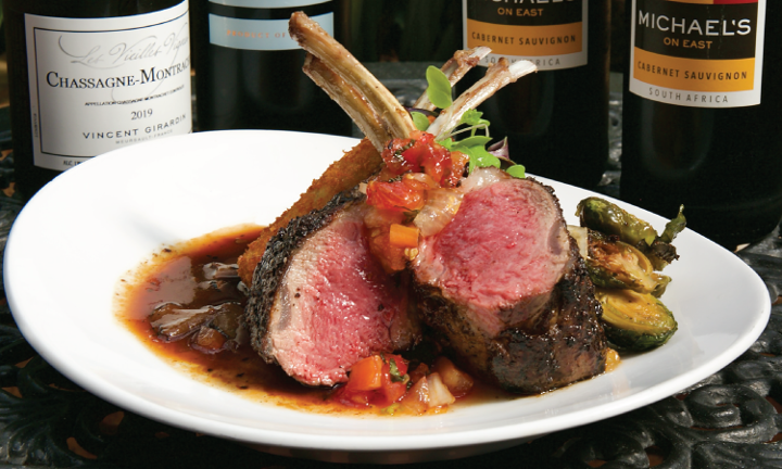 Porcini-Rubbed Colorado Rack of Lamb