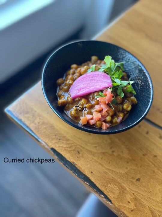 CURRIED CHICKEPEAS