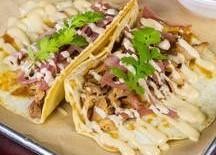 Smoked Pulled Chicken Tacos