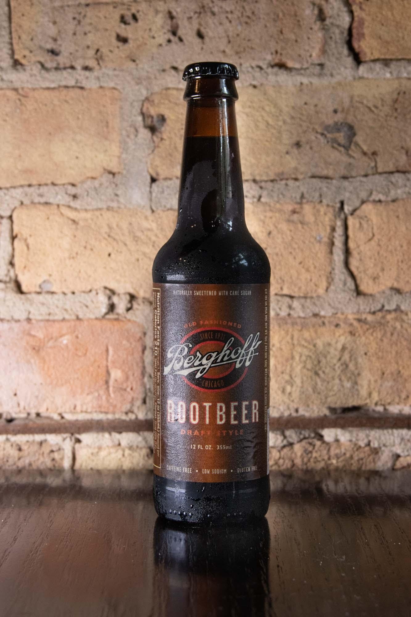 Berghoff Root Beer Bottle
