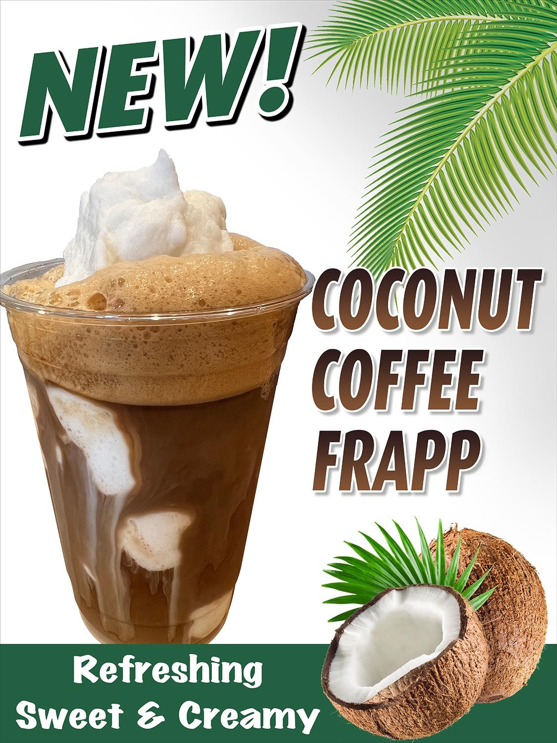 Coconut Cafe Frapp * NEW
