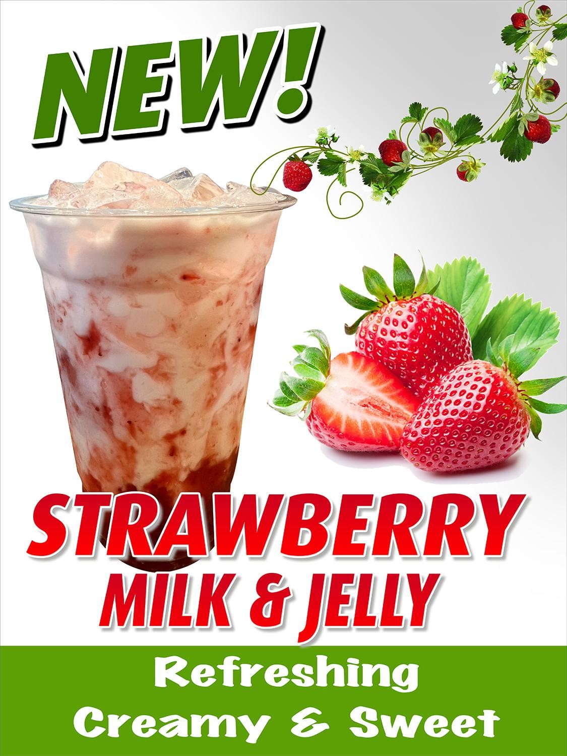 Strawberry Milk Jelly * NEW