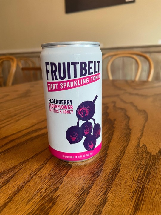 Fruit Belt Elderberry Sparkling Tonic