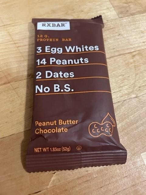 Peanut Butter Chocolate RX Bar
