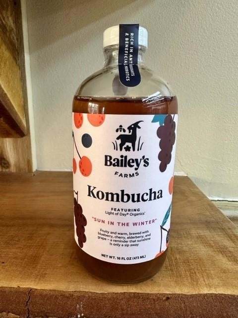 Bailey's Farms Sun in the Winter Kombucha