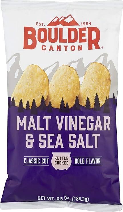 Boulder Malt Vin & Sea Salt Chips To Go