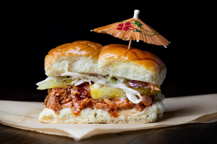 Smoked Jackfruit Double Slider (v)