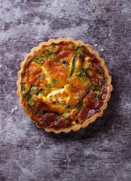 Quiche - Scallion Goat