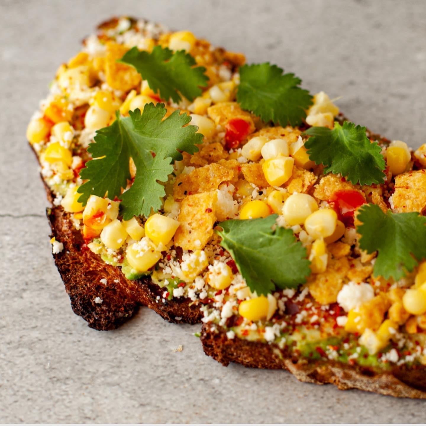 Weekend Special - Mexican Street Corn Avo Toast