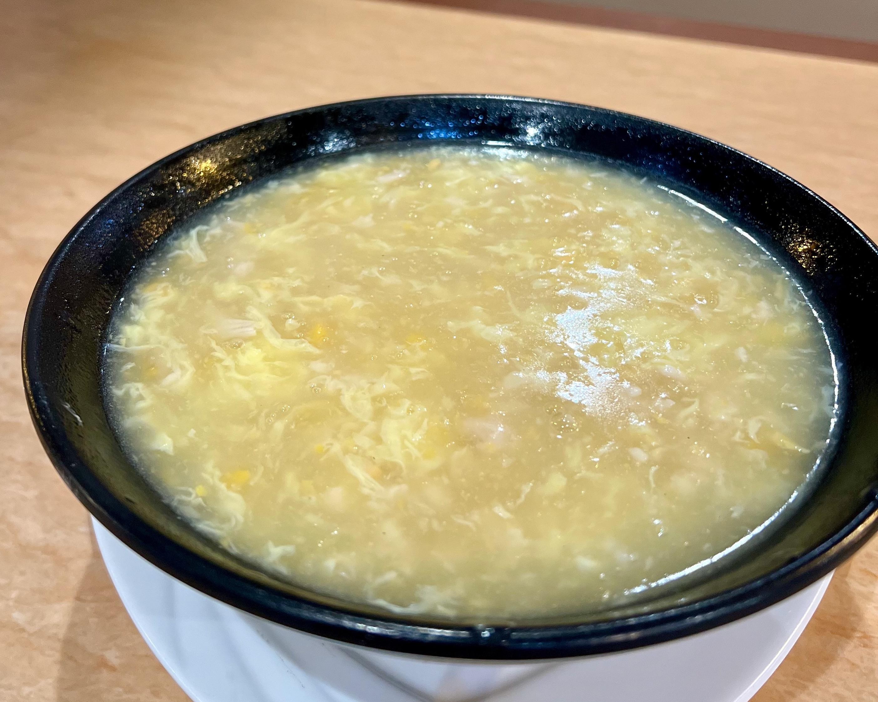 B3. Crema de Maiz (Chicken Corn Soup) 玉米羹
